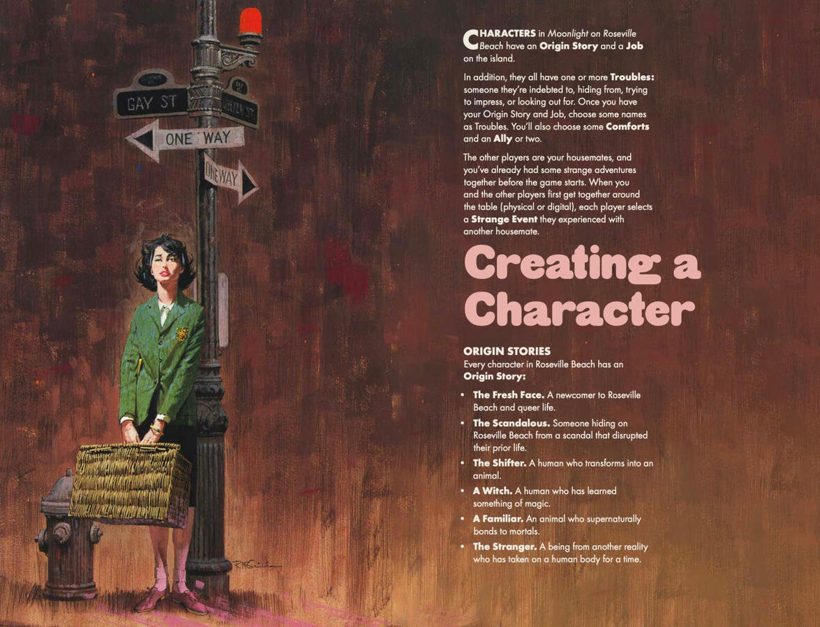 Process for Making a Character